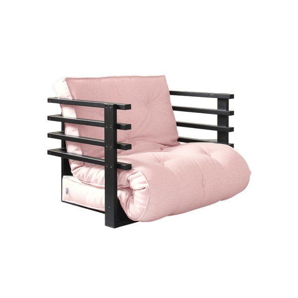 Variabilni fotelj Karup Funk Black/Pink Peonie-image-2