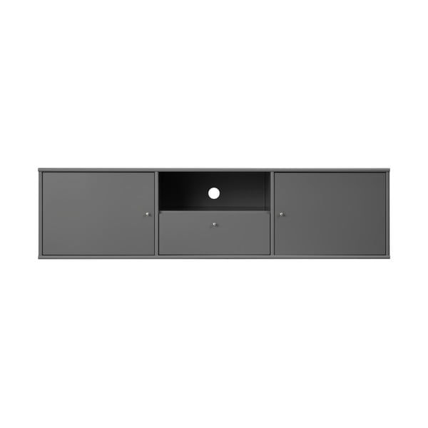 Antracitno siva TV omarica 161x42 cm Mistral – Hammel Furniture