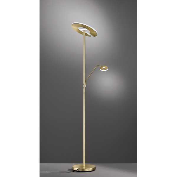 LED zatemnitvena stoječa svetilka v zlati barvi (višina 180 cm) Dent – Fischer & Honsel-image-3