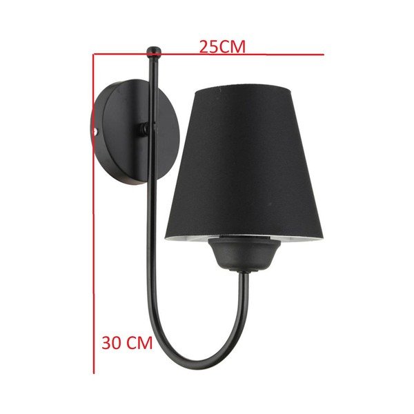 Črna stenska svetilka Sconce S - Magenta Home-image-1