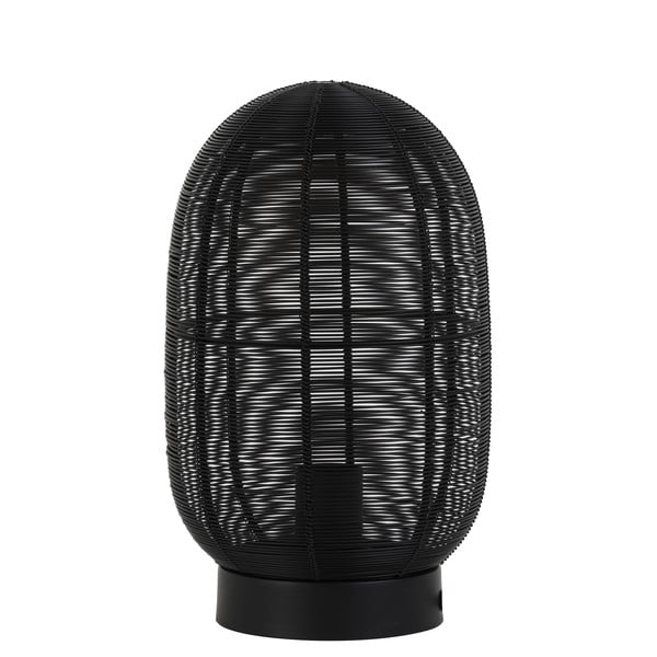 Črna namizna svetilka (višina 30 cm) Ophra - Light & Living-image-4