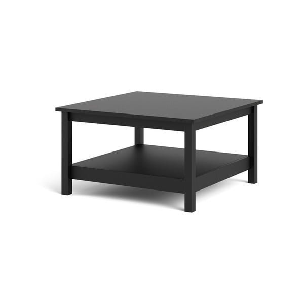 Črna kavna mizica 81x81 cm Madrid - Tvilum-image-3