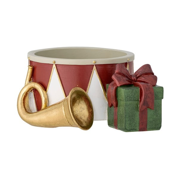 Svečnik za čajno svečko z božičnim motivom iz poliresina Bitja – Bloomingville
