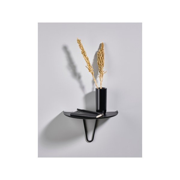 Črna stenska polica Zone A-Shelf-image-2