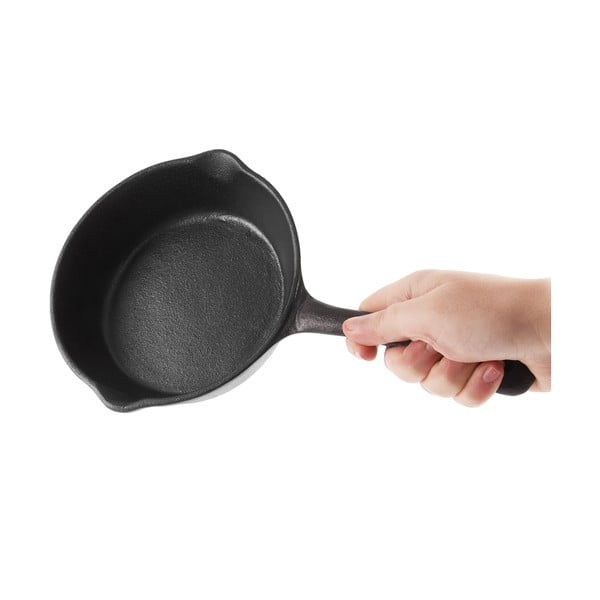 Litoželezna ponev za žar ø 16 cm LITINA – Orion-image-3