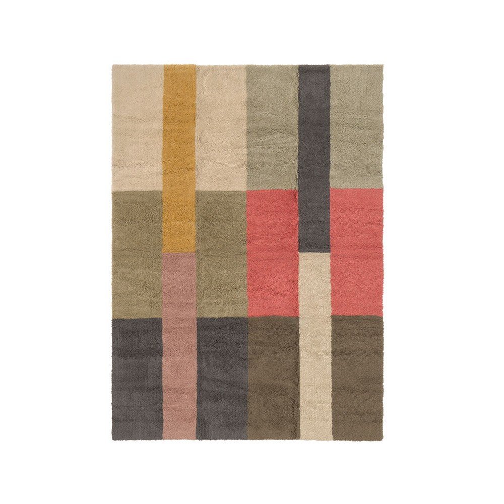 Ročno tkana volnena preproga 170x240 cm Chroma Pallete