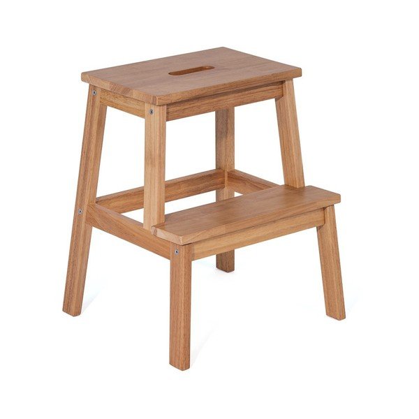 Leseni stolček iz kavčukovca Corg - Bonami Selection