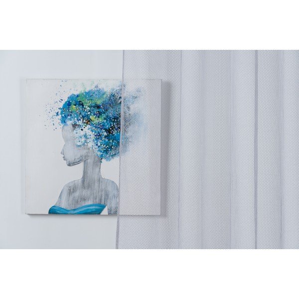 Siva prosojna zavesa 140x245 cm Miko – Mendola Fabrics-image-3