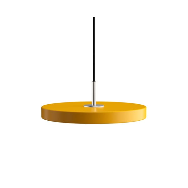 Oker rumena LED viseča svetilka s kovinskim senčnikom ø 31 cm Asteria Mini – UMAGE