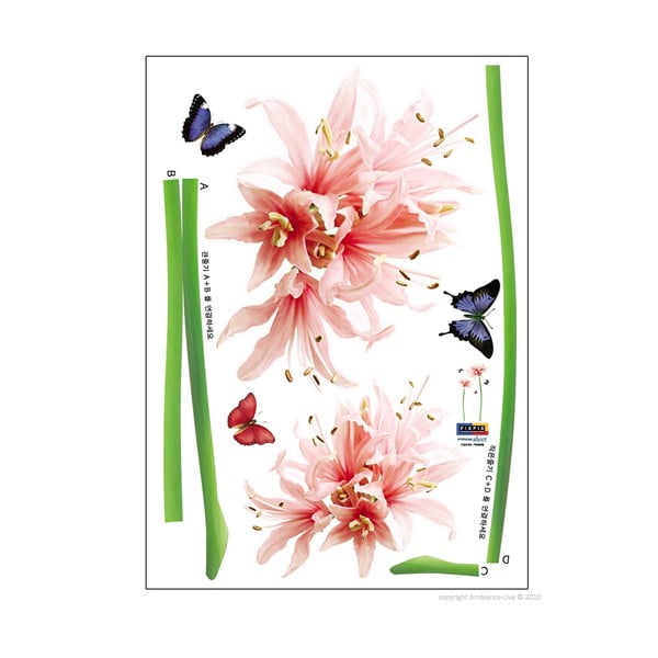 Set nalepk Ambiance Lilly Flower -image-2