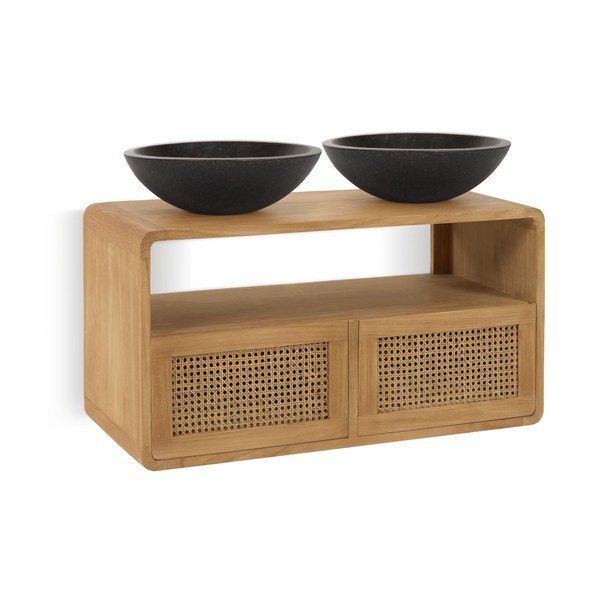 Omarica za pod umivalnik iz tikovine Kave Home Sabiela-image-4