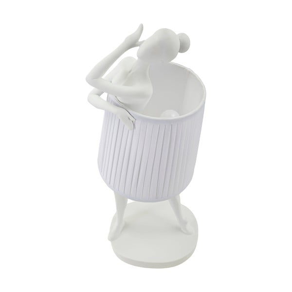 Bela namizna svetilka s tekstilnim senčilom (višina 62,5 cm) Ballet – Mauro Ferretti-image-2