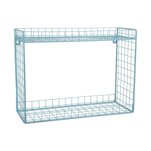 Turkizna večnivojska jeklena polica 40 cm Reja – PT LIVING-image-2