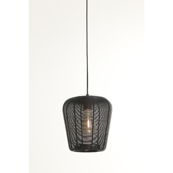 Črna stropna svetilka ø 23 cm Adeta - Light & Living-image-2