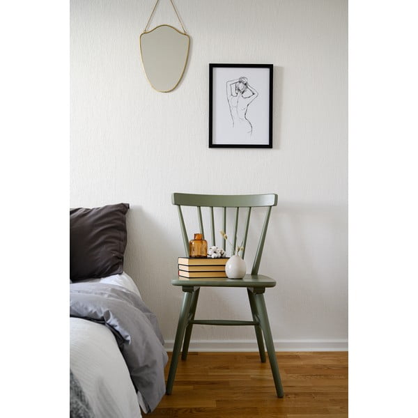 Svetlo zelen jedilni stol Rowico Akita-image-1