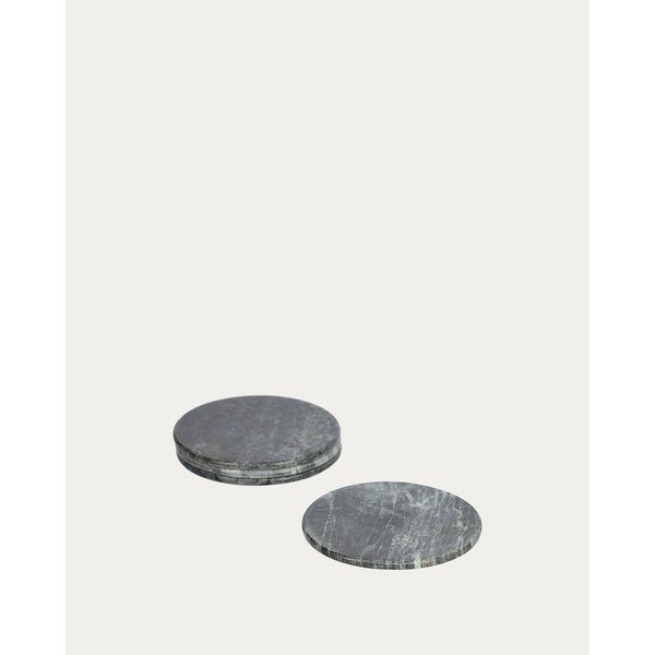 Sivi marmorni podstavki za kozarce v kompletu 4 ks Tresa – Kave Home-image-4