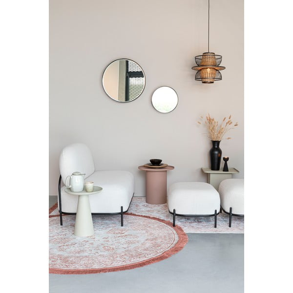 Kremno bel tabure Hocker Polly – White Label-image-3