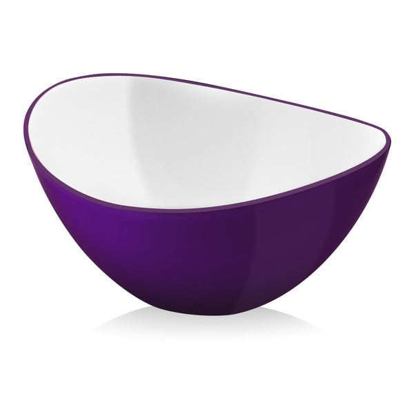 Vialli Design vijolična skleda za solato, 16 cm