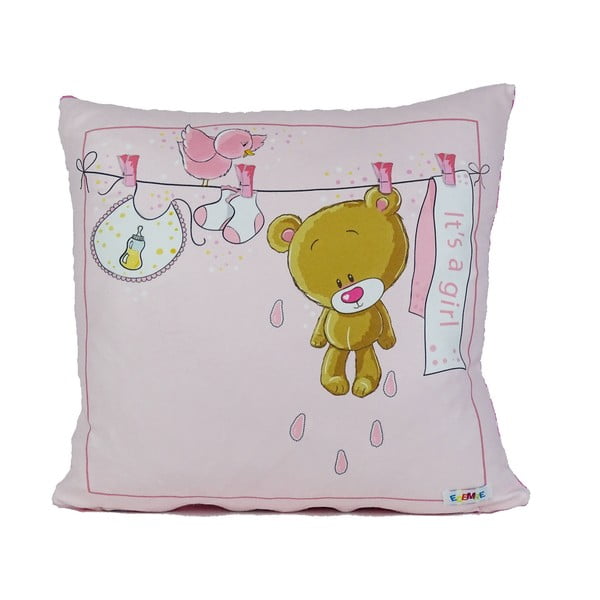 Rožnata otroška odeja 85x125 cm – OYO kids-image-2