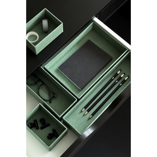 Kartonasti organizatorji za predal v kompletu 5 ks Emma Paper Laminate – Bigso-image-1