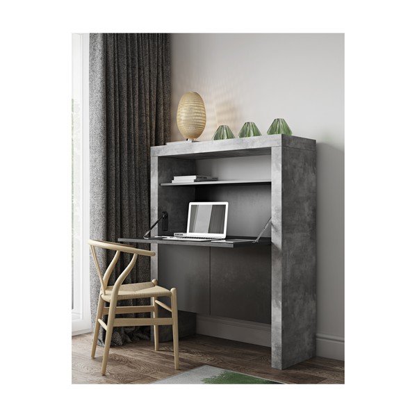 TemaHome Detroit betonska delovna miza, 137 x 109 cm-image-2