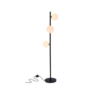 Črna talna svetilka (višina 150 cm) Kama - Candellux Lighting