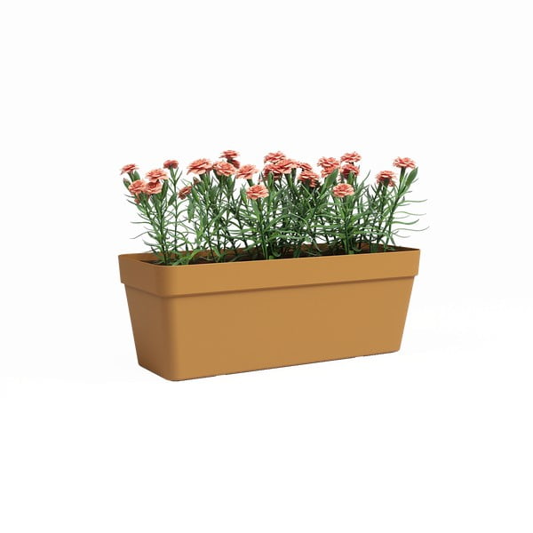 Samozalivalno cvetlično korito iz reciklirane plastike 50 cm Capri – Artevasi-image-1