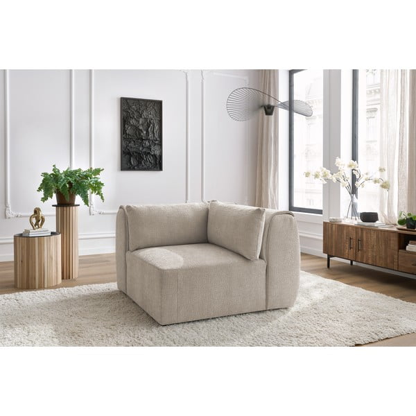 Bež modul za sedežno garnituro Jeanne – Bobochic Paris-image-1