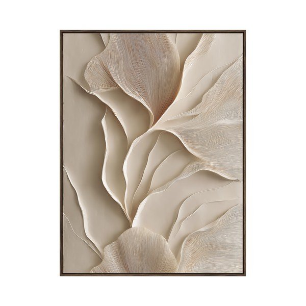 Tiskana slika z okvirjem 60x80 cm Gentle Curves – Styler