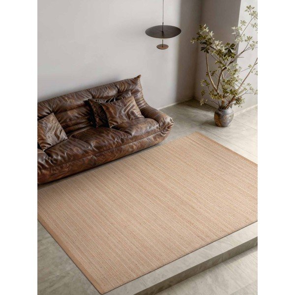 Obojestranska/ročno tkana preproga iz mešanice jute v naravni barvi 200x300 cm Birka – Villeroy&Boch-image-2