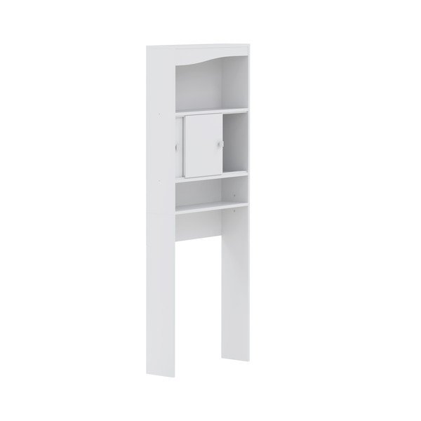 Bela omarica za pralni stroj ali WC 64x177 cm Wave – TemaHome-image-3