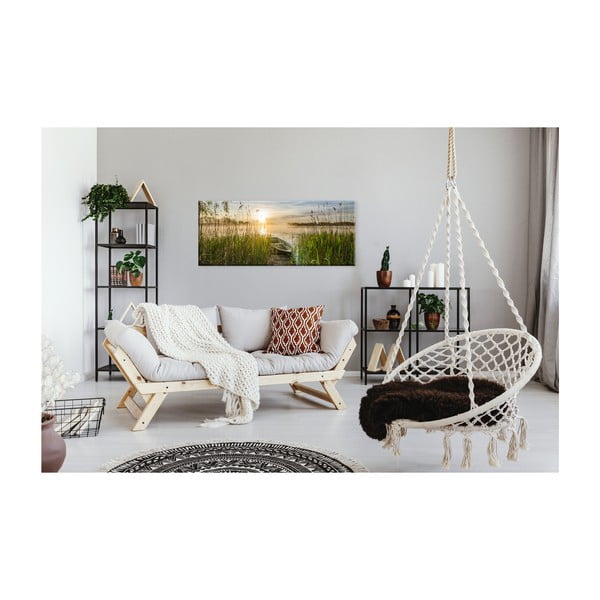 Slika Styler Boat In The Grass, 125 x 50 cm-image-1