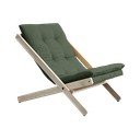 Zložljiv fotelj Karup Design Boogie Raw/Olive Green 