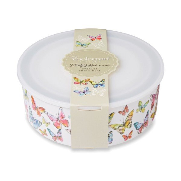 Komplet 3 škatel Cooksmart Butterfly-image-1