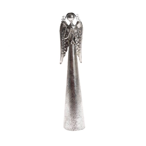Kovinski okrasek v obliki molečega angela Dakls, višina 16,5 cm