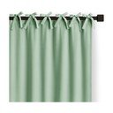 Mentolno zelena zavesa za delno zatemnitev 140x250 cm Carli Tie – Restilo