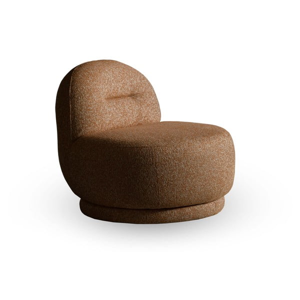 Oranžen fotelj Ovo – Miuform