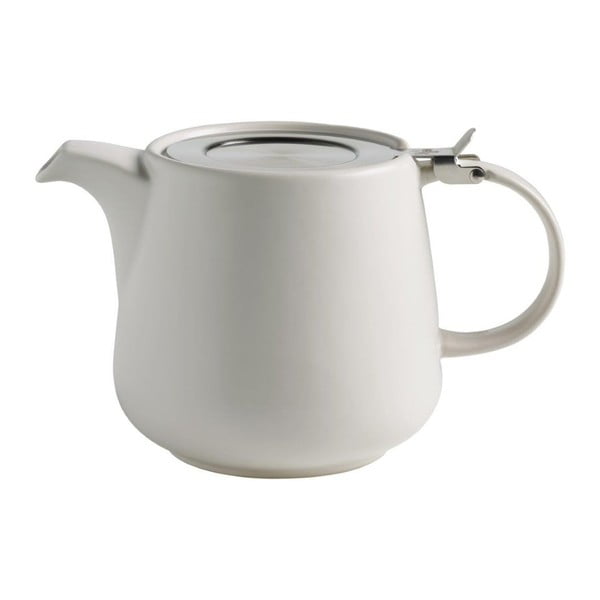 Beli keramični čajnik s cedilom za čaj v prahu Maxwell & Williams Tint, 1,2 l