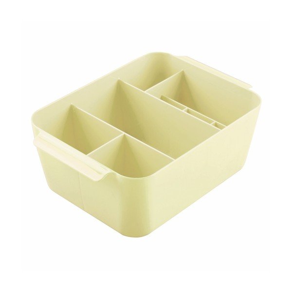 InterDesign Clarity Divided Yellow Organizer