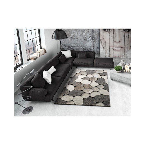 Siva preproga Universal Pebble, 140 x 200 cm-image-1
