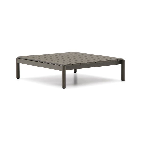 Kovinska vrtna klubska mizica 89x91 cm Sorells – Kave Home