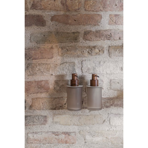 Bež steklen dozirnik za milo 280 ml Modest – Mette Ditmer Denmark-image-3