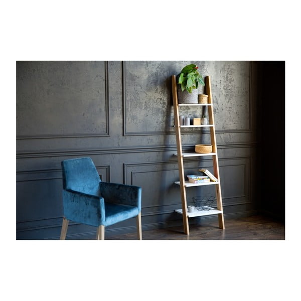 Bela podporna polica Ragaba ASHME, širina 45 cm-image-1