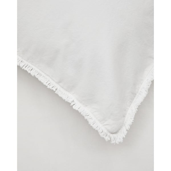 Kremno bela podaljšana posteljnina za zakonsko posteljo iz bombažnega perkala 240x220 cm Sifinia – Kave Home-image-4