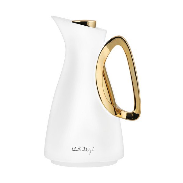 Zlato-bela termoska 1 l Alessia – Vialli Design