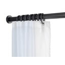 Črna teleskopska kopalniška palica Wenko Luz, dolžina 70-115 cm