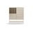 Kremno bela omarica 120x140x45 cm Platt – Teulat