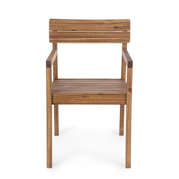 Vrtni stol iz masivnega lesa v naravni barvi Rodano – Bizzotto-image-2