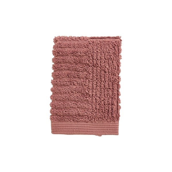 Rdeča frotirna bombažna brisača 30x30 cm Classic – Zone