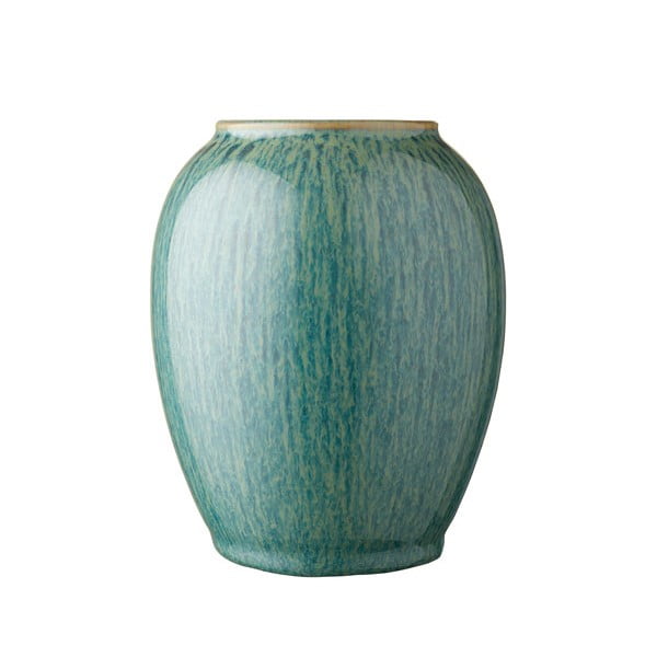 Zelena keramična vaza Bitz, višina 12,5 cm
